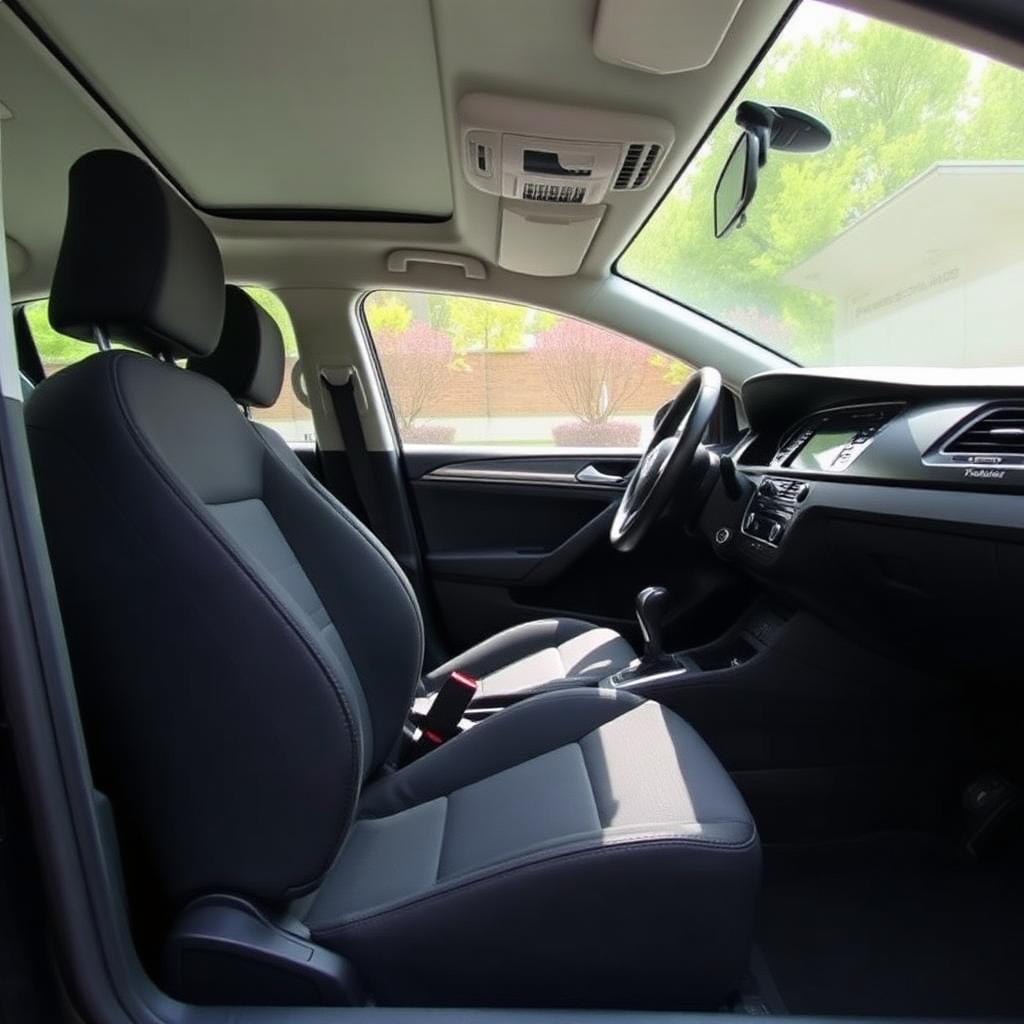 Detailing intérieur Volkswagen Golf Jumswash